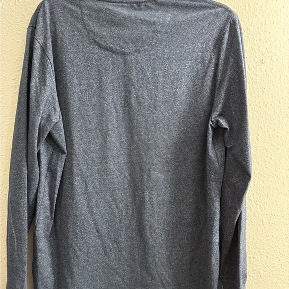 Men’s Lee Gray Long Sleeve Tee Soft Cotton Blend Size M - Picture 2 of 7